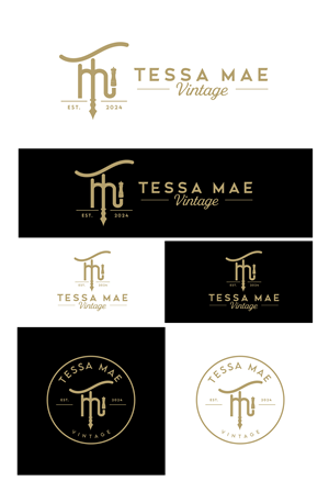 Logo Design by Idea Master Plus for Tessa Mae Vintage | Design #33687916