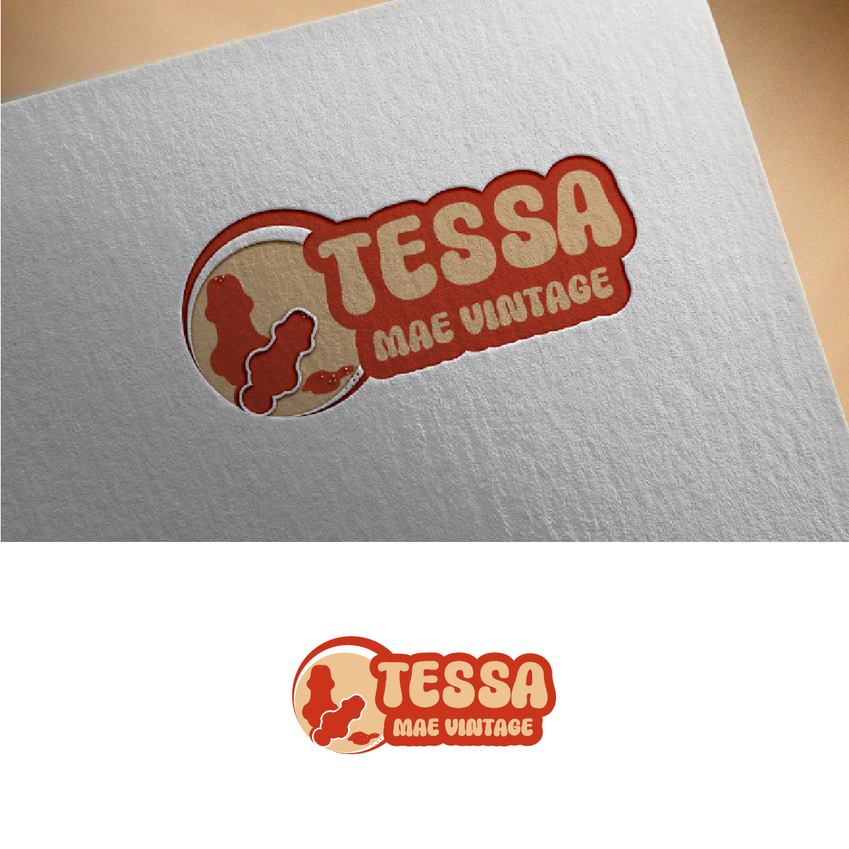 Logo Design by Loknath for Tessa Mae Vintage | Design #33696370