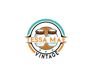 Logo Design by Paint-Tools for Tessa Mae Vintage | Design #33704220