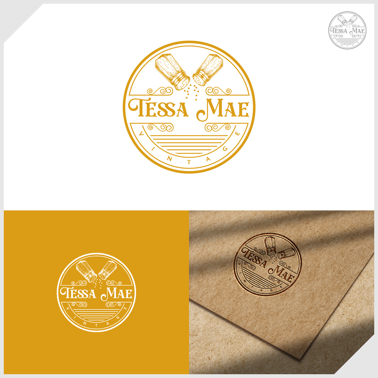 Diseño de Logo por IDesign1606 para Tessa Mae Vintage | Diseño #33695116