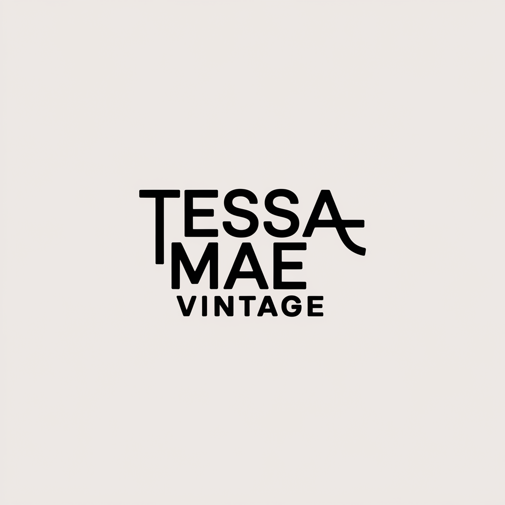 Logo Design by Ar_nisam_usman for Tessa Mae Vintage | Design #33729684