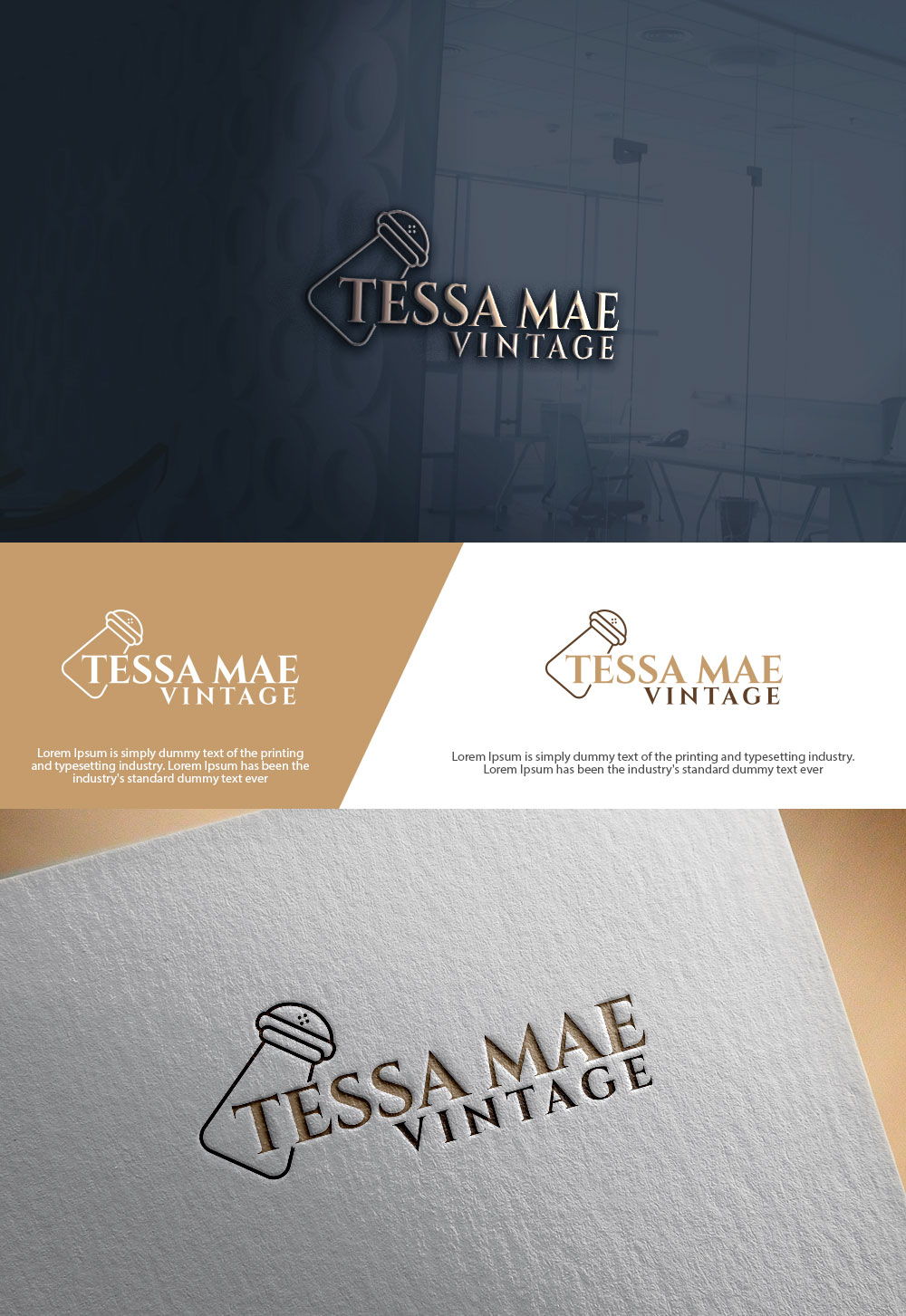 Logo-Design von sulemani  creation für Tessa Mae Vintage | Design #33701476