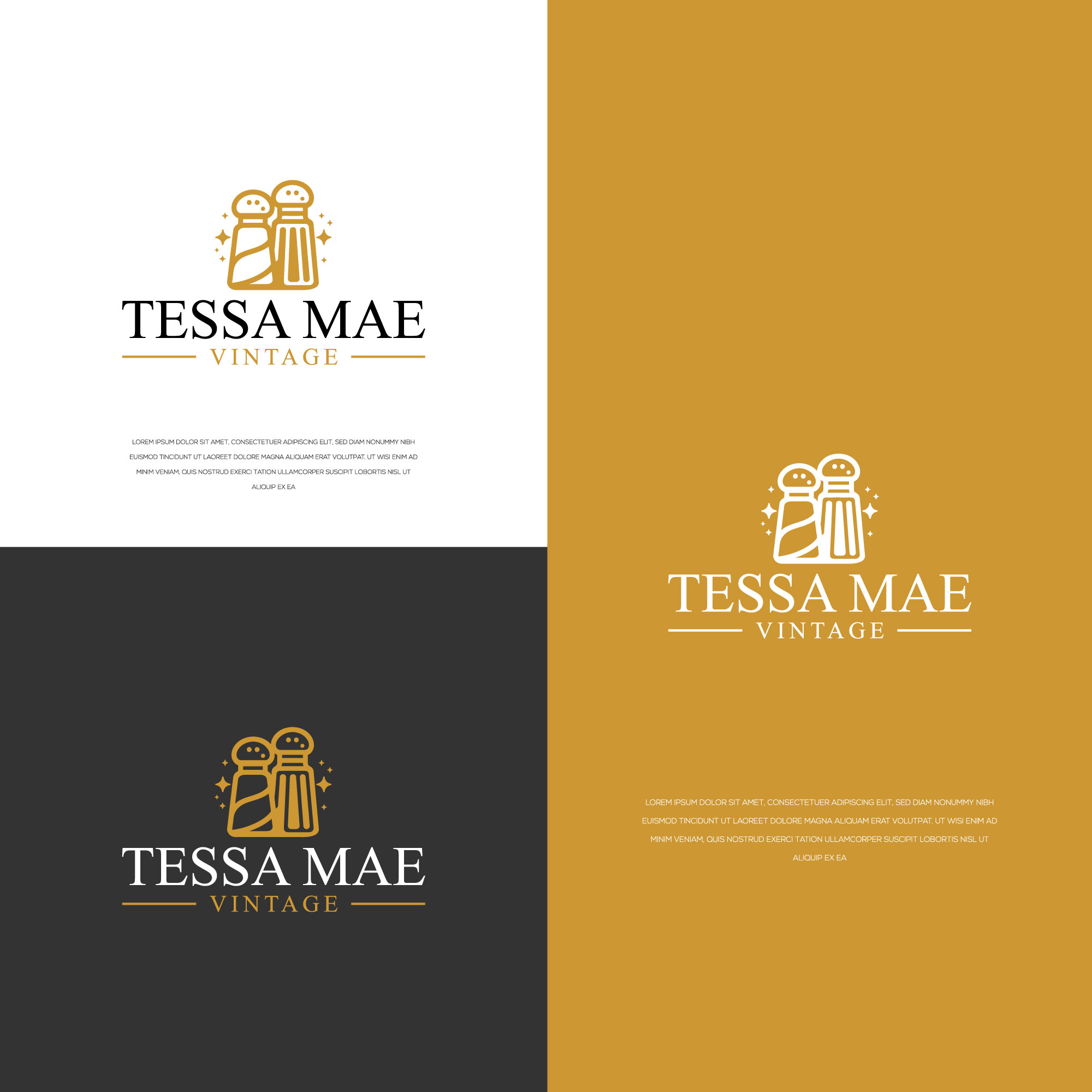Logo Design by LogoCrafted for Tessa Mae Vintage | Design #33698482