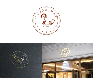 Logo Design by SANJU1 for Tessa Mae Vintage | Design: #33697986
