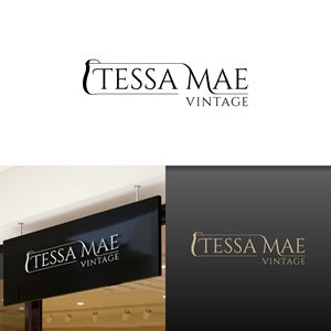 Logo Design by iank for Tessa Mae Vintage | Design: #33732888