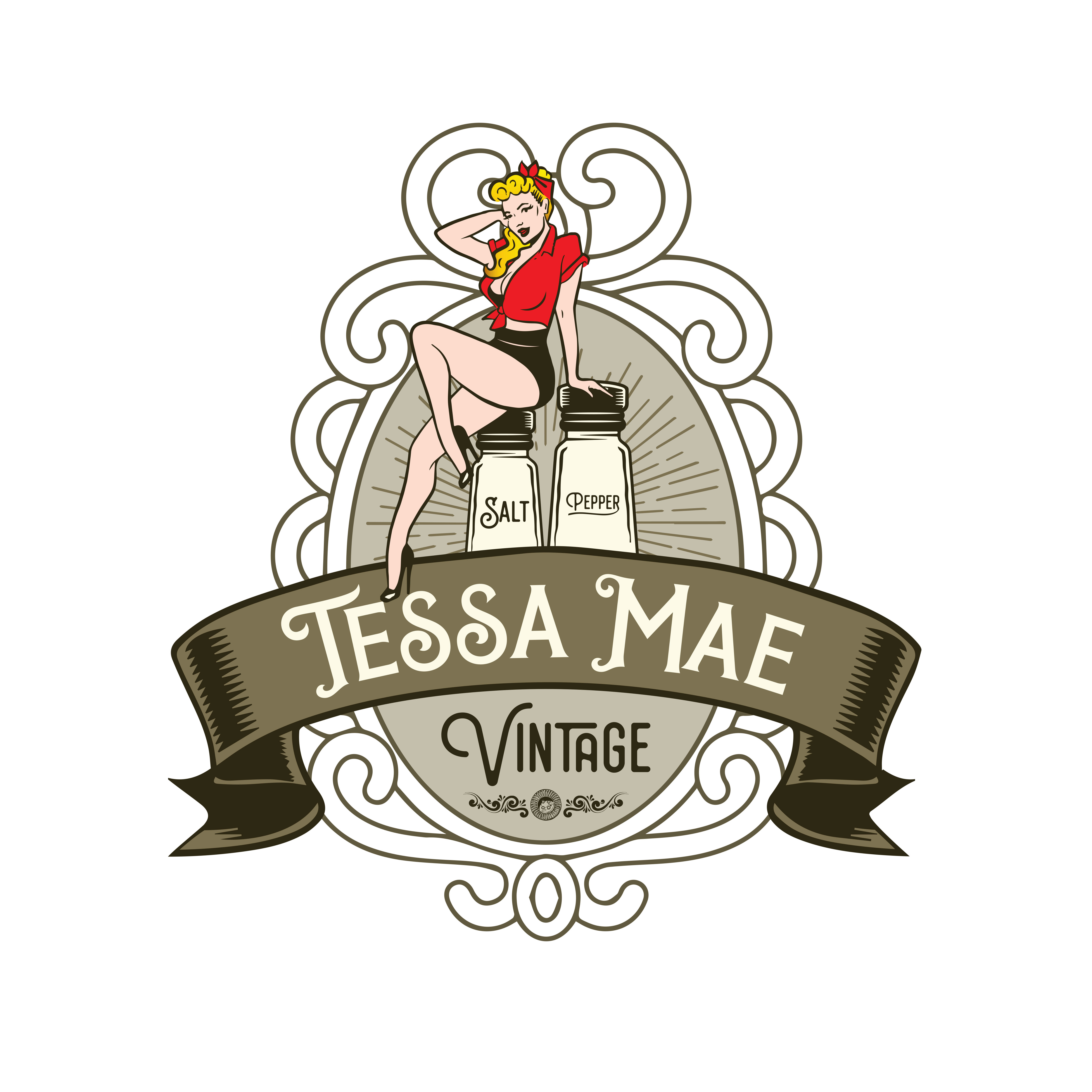 Design de Logo par Viv@73 pour Tessa Mae Vintage | Design #33728200