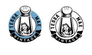 Logo Design by Solarex Corporation for Tessa Mae Vintage | Design #33722199
