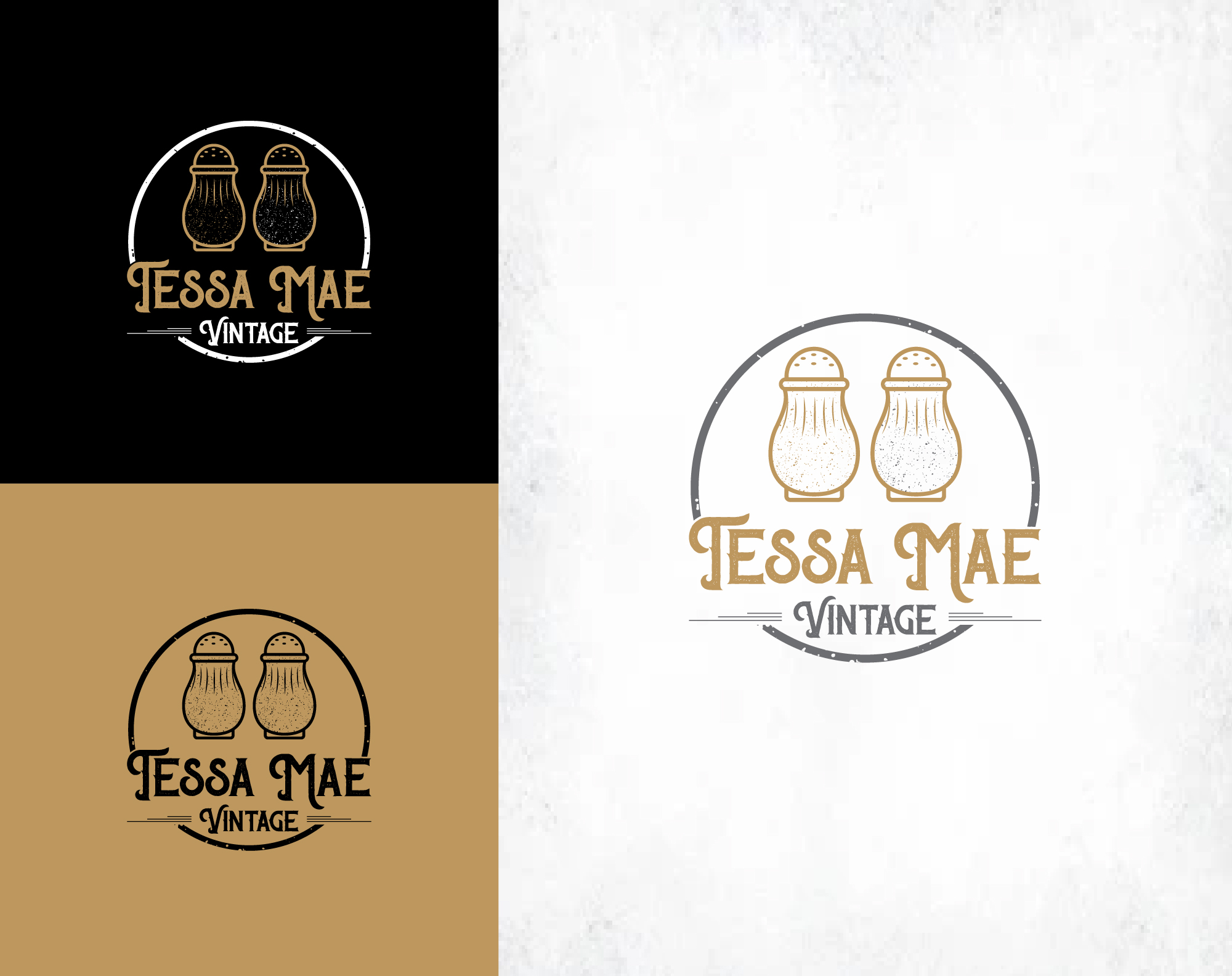 Logo Design by Deziners Zone for Tessa Mae Vintage | Design #33687412