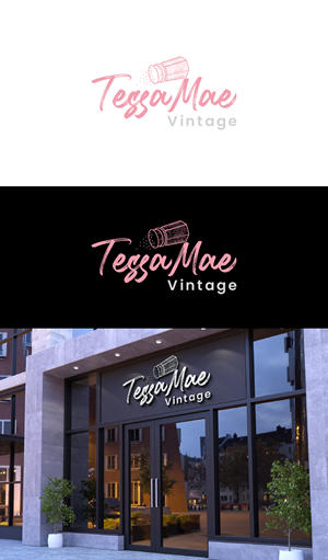 Logo Design by Deziners Zone for Tessa Mae Vintage | Design: #33701727
