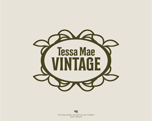 Logo-Design von MBARO für Tessa Mae Vintage | Design: #33735164