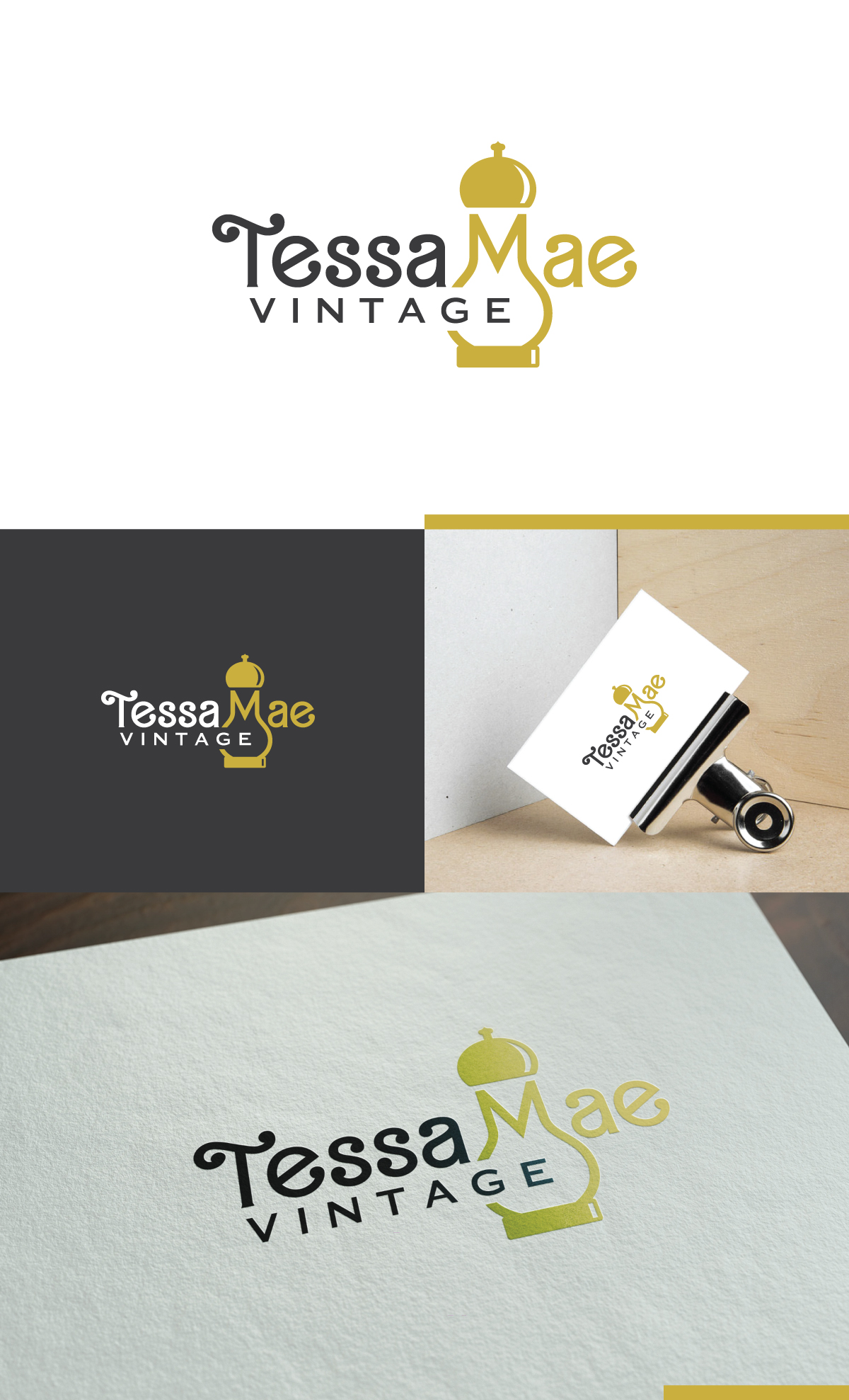 Logo Design by creativepix for Tessa Mae Vintage | Design #33686680