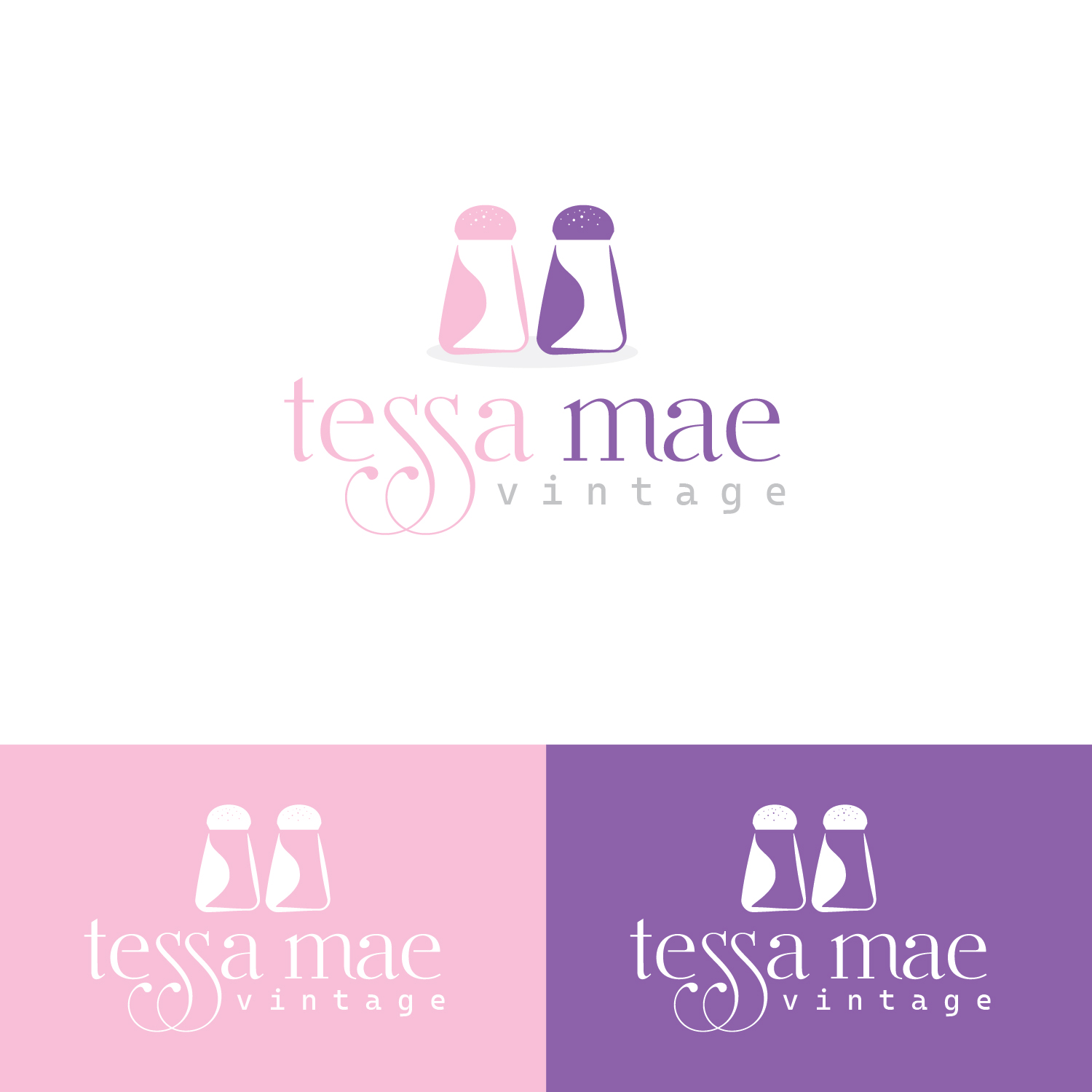 Logo Design by Maxo-Biz for Tessa Mae Vintage | Design #33776722
