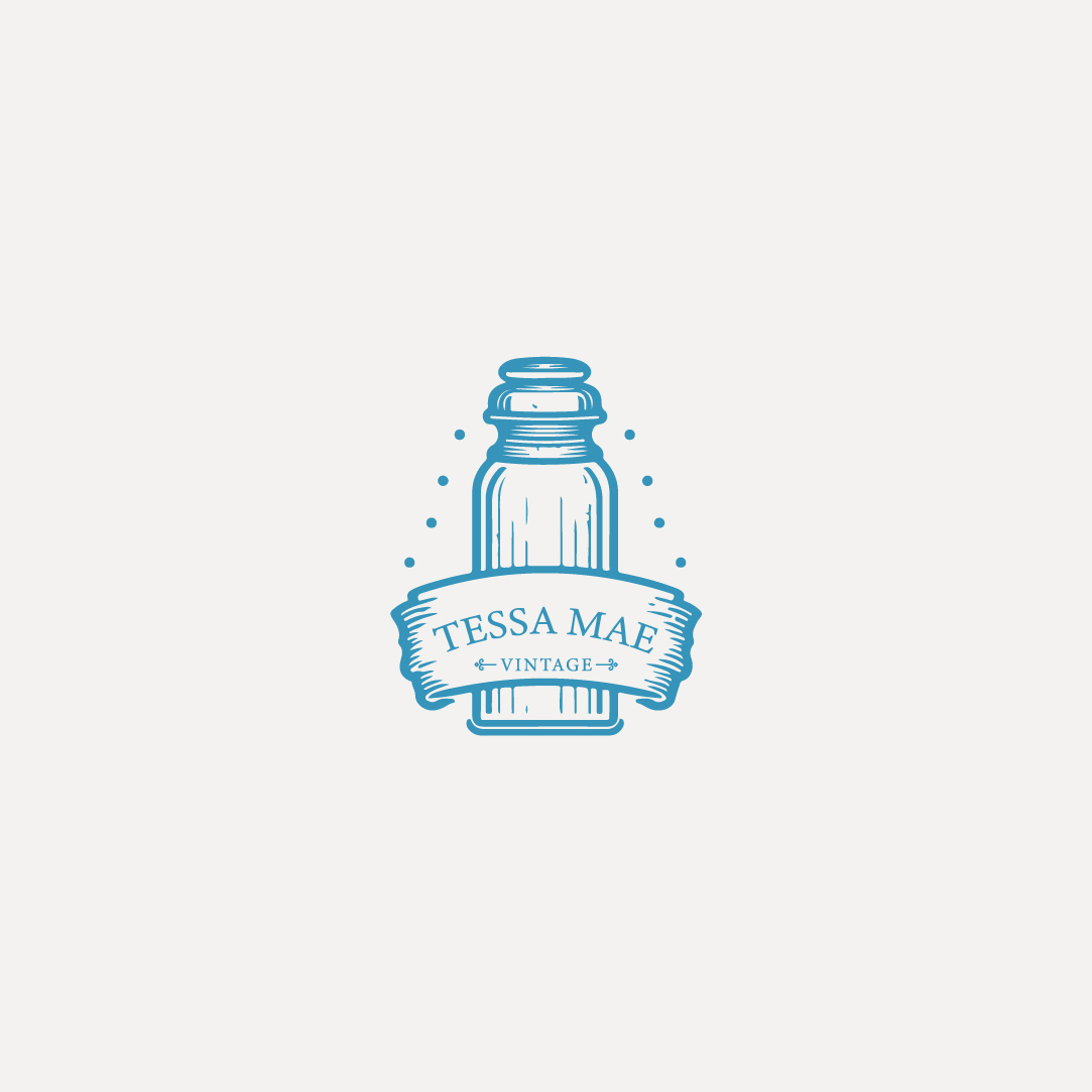 Logo Design by agungfaizal for Tessa Mae Vintage | Design #33685775
