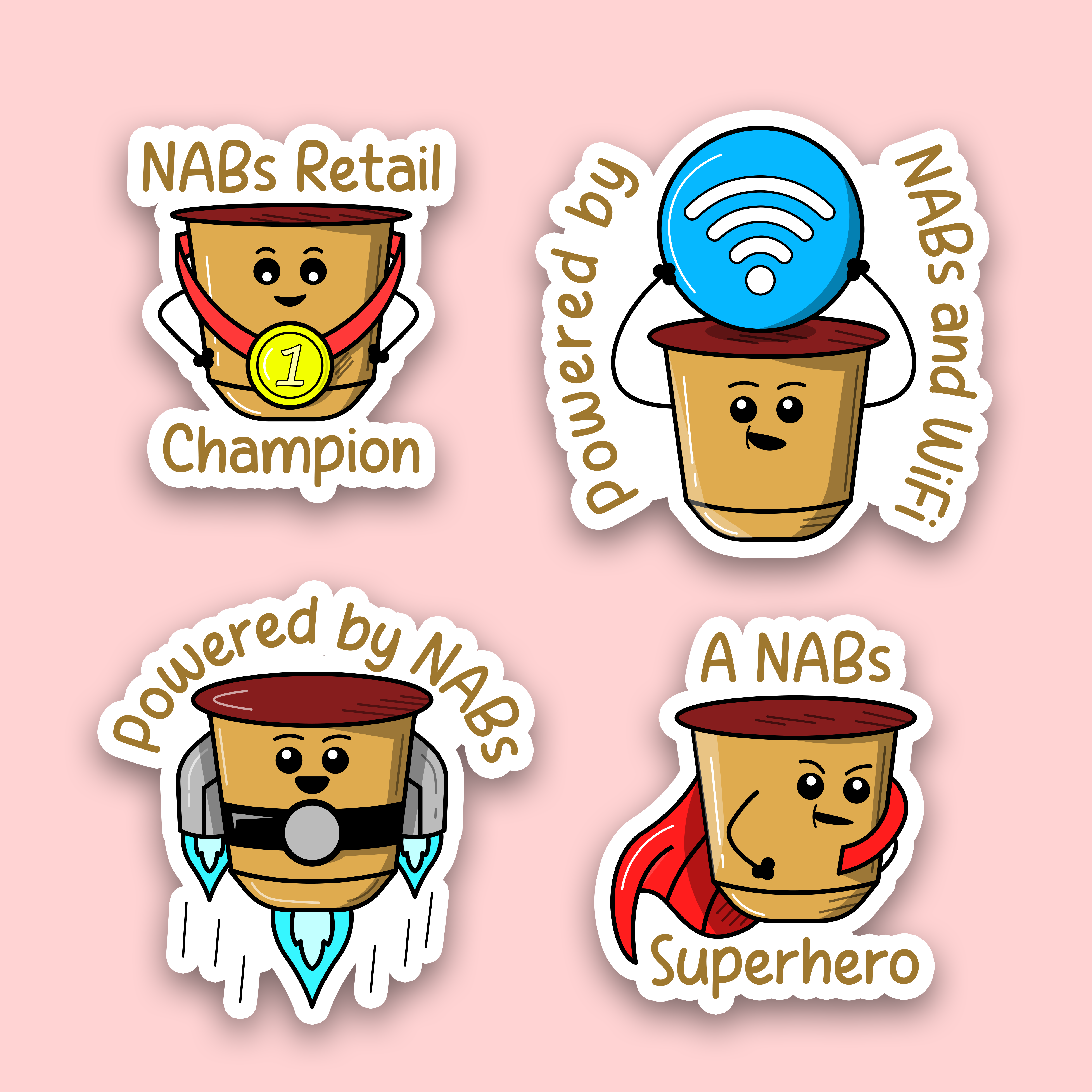 Sticker Design by Mohamed Javid for this project | Design #33695207