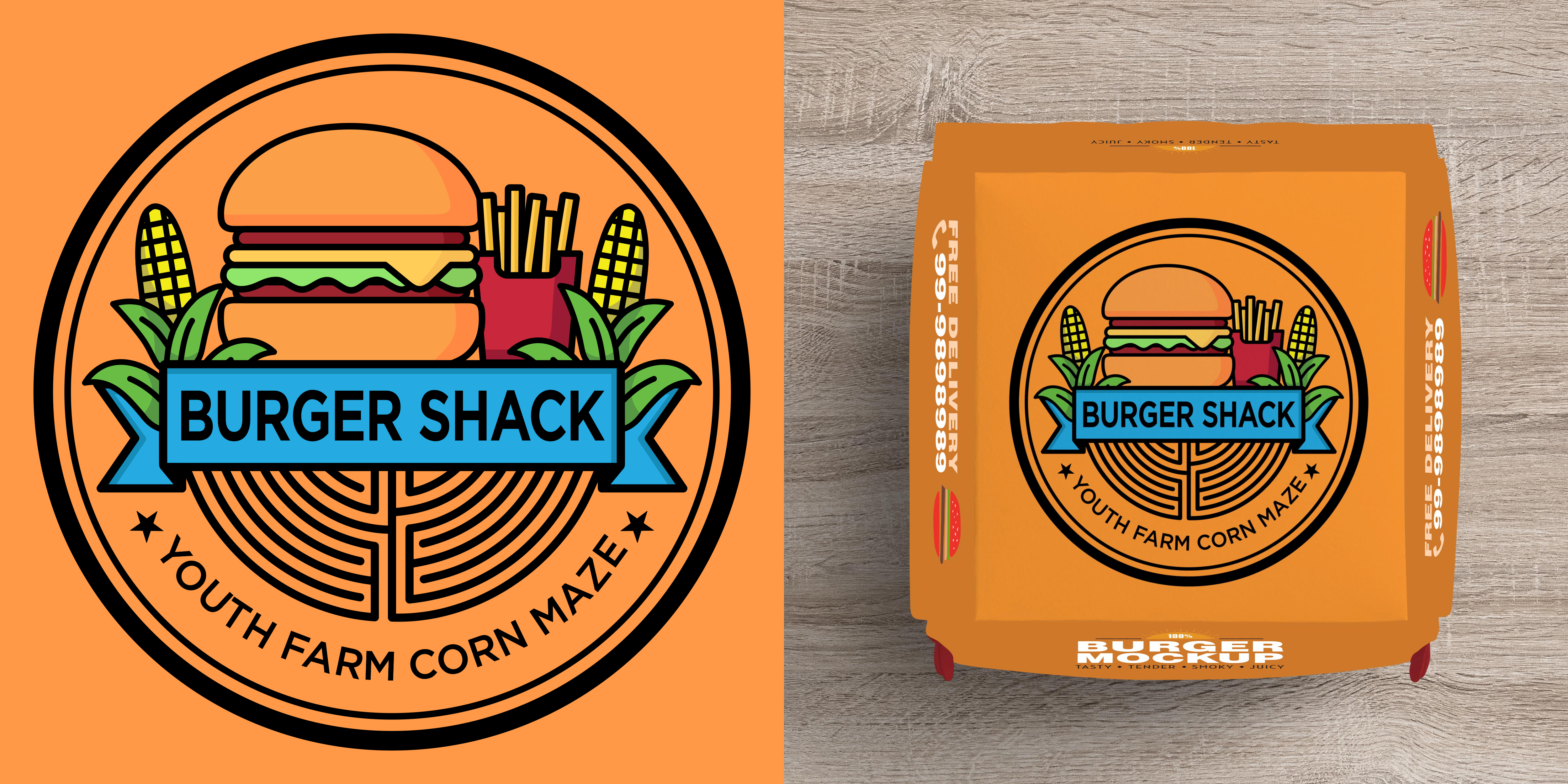 Logo Design by GambarSERU for Youth Farm Bible Camp | Design #33686178