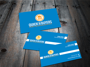 Realtor/Real Estate Investor Business Card Design | Business Card Design by Sarah Haroon