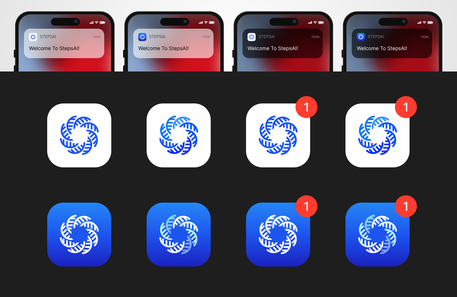 Icon Design by hanashobu for Steps LLC | Design #33752144