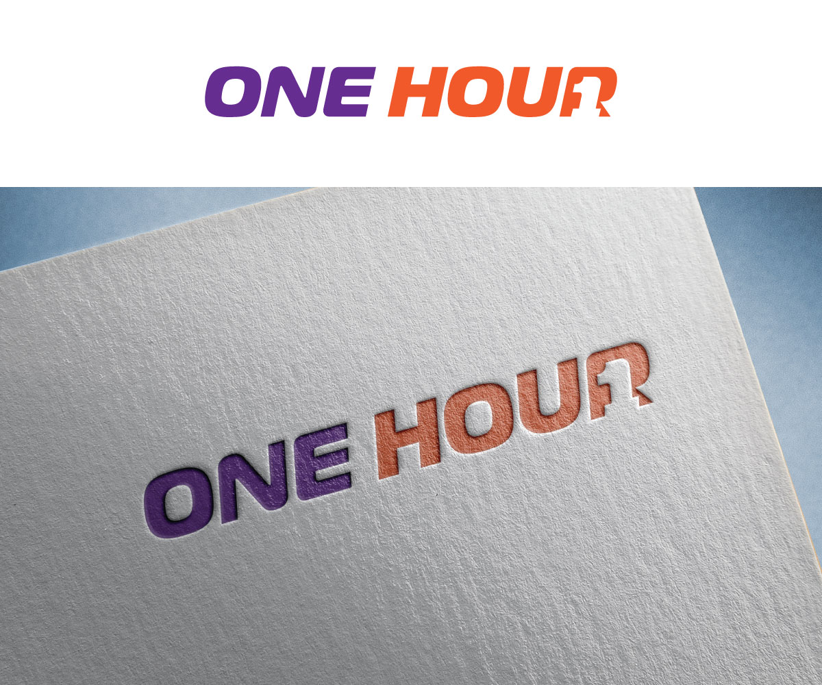 Diseño de Logo por Luckey yaari para One Hour | Diseño #33693369