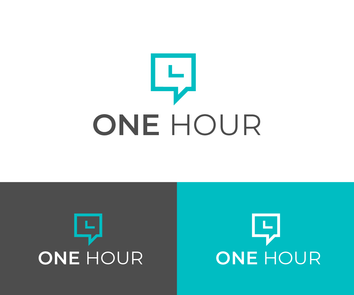 Diseño de Logo por AlphabetZero.co.uk para One Hour | Diseño #33696040