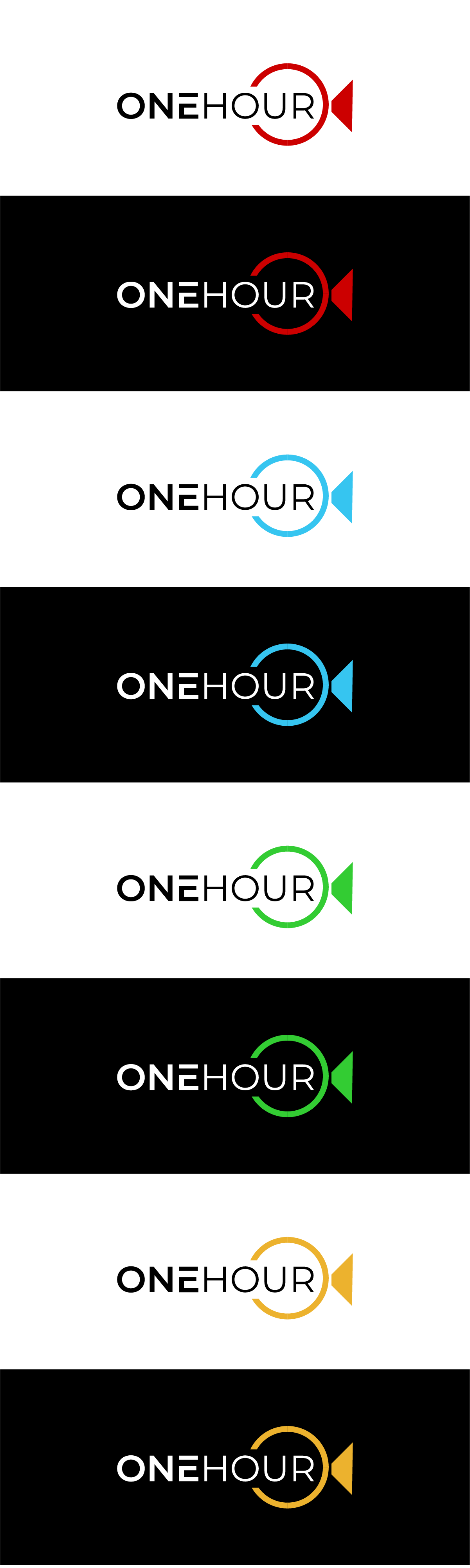 Diseño de Logo por AlphabetZero.co.uk para One Hour | Diseño #33702409