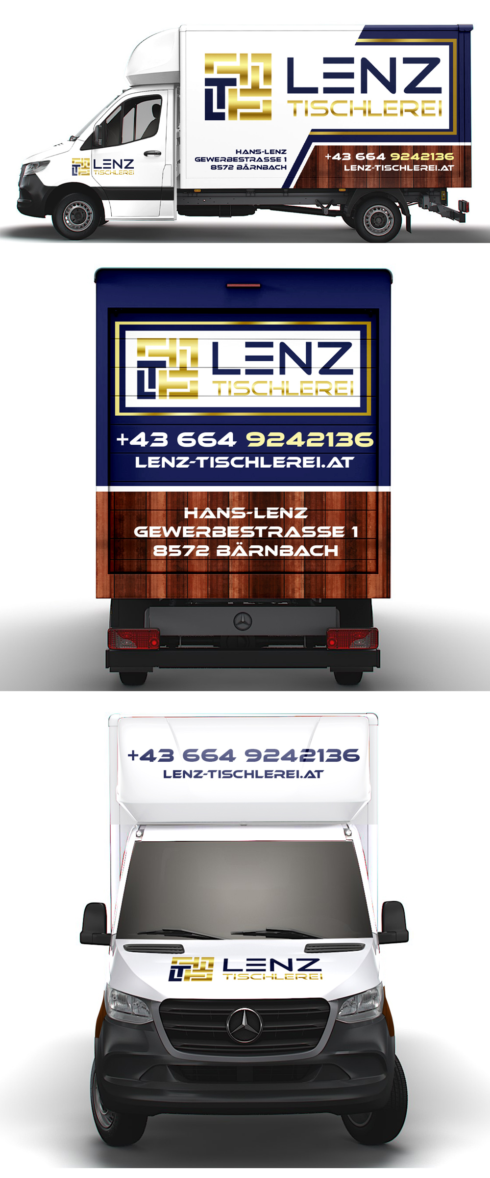 Car Wrap-Design von DESIGN SOLUTIONS 007 für Tischlerei Lenz | Design #33732976