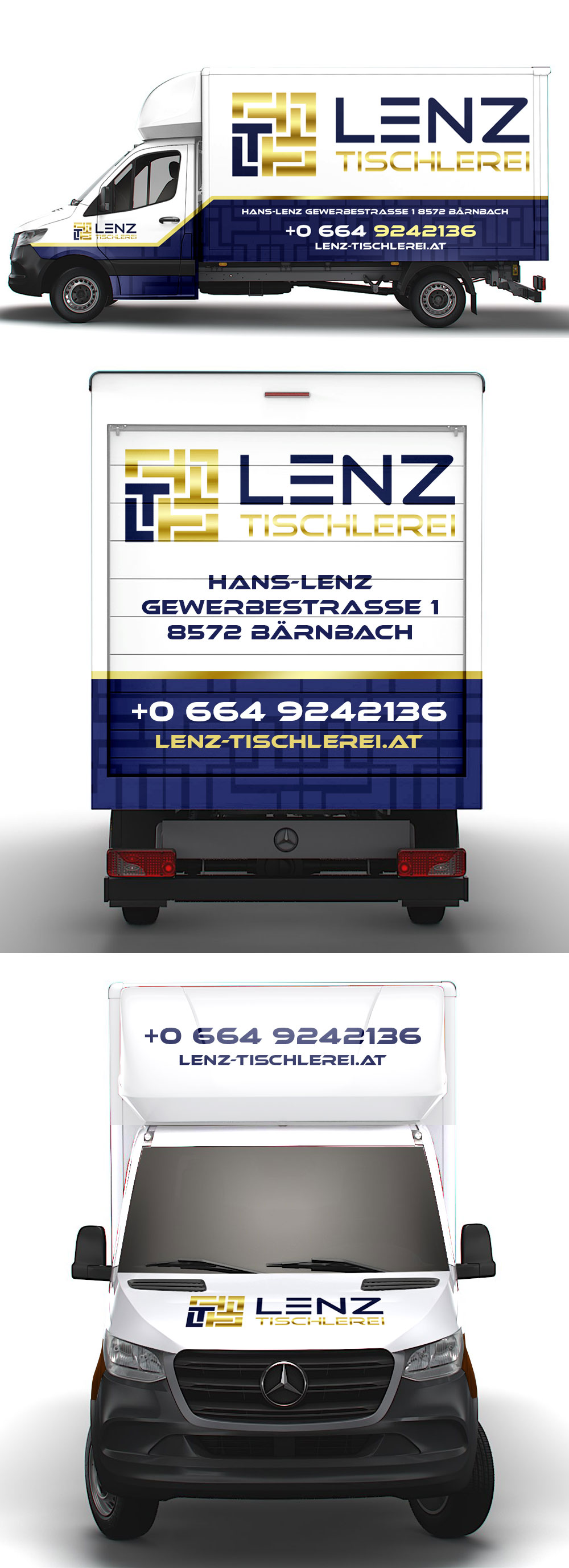 Car Wrap-Design von DESIGN SOLUTIONS 007 für Tischlerei Lenz | Design #33772426