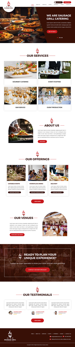 Web Design by Creations Box 2015 for ONEELEVEN | Design #33714834