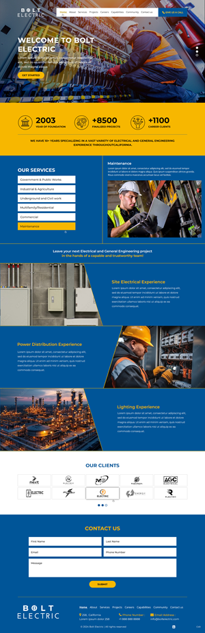 Web Design by pb for ONEELEVEN | Design: #33697686