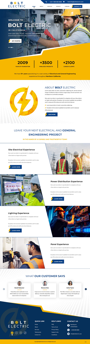 Web Design by pb for ONEELEVEN | Design: #33697693