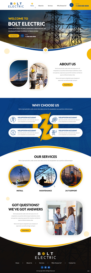 Web Design by pb for ONEELEVEN | Design: #33697694