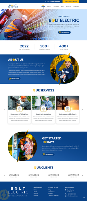Web Design by pb for ONEELEVEN | Design: #33697696