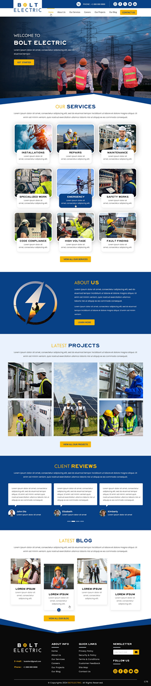 Web Design by pb for ONEELEVEN | Design: #33697708