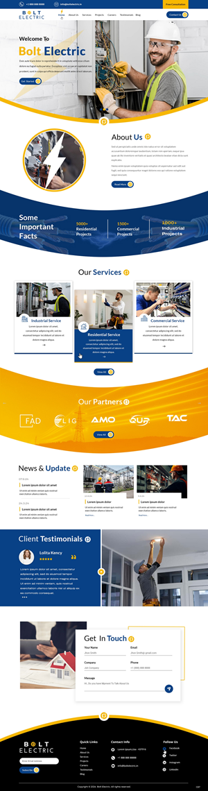 Web Design by pb for ONEELEVEN | Design: #33697712