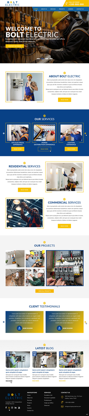 Web Design by pb for ONEELEVEN | Design: #33697727