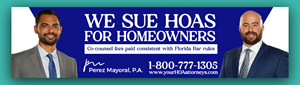 Banner Ad for HOA Law Firm