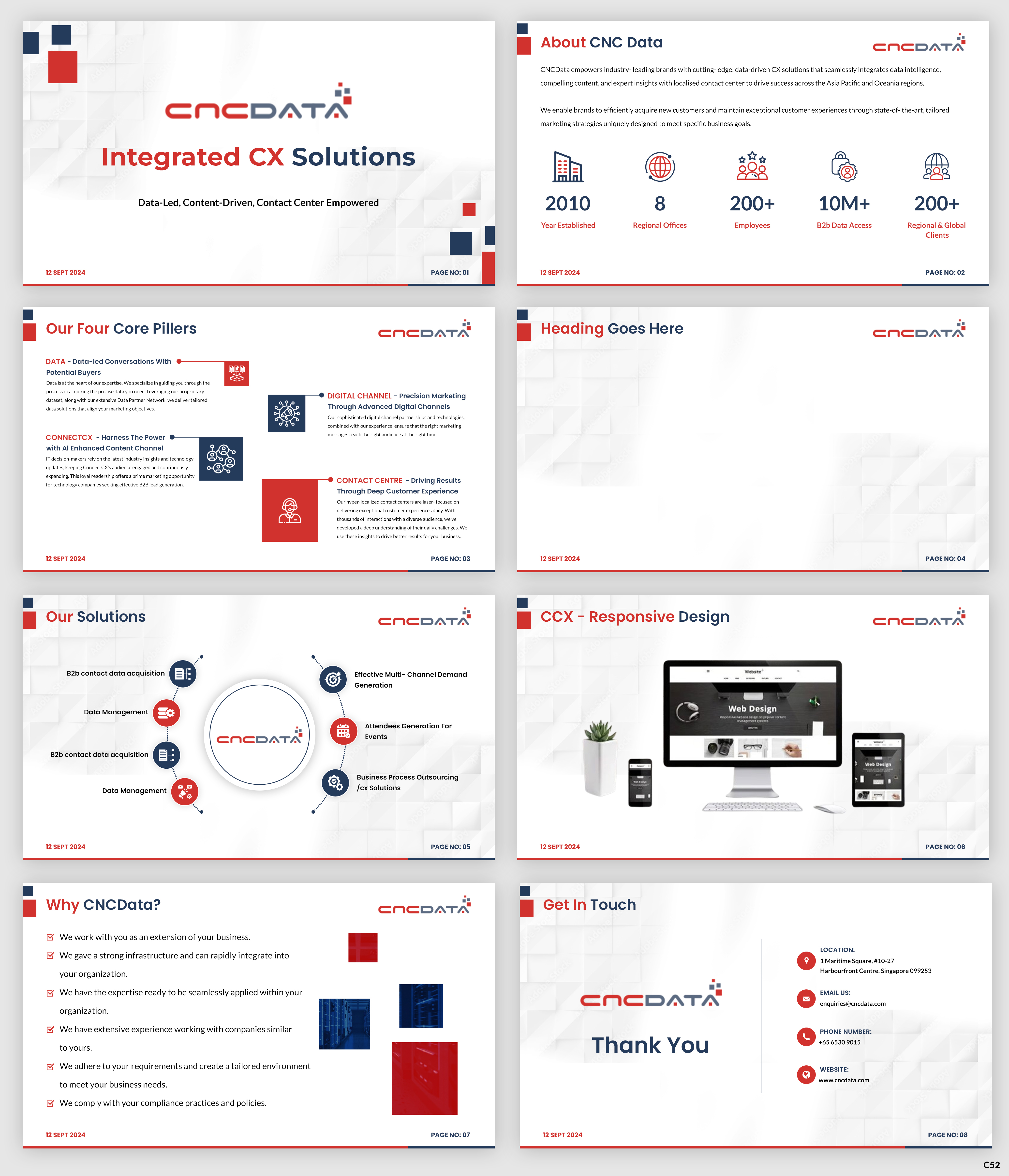 Diseño de PowerPoint por pb para CNCDATA ASIA PTE LTD | Diseño #33714435