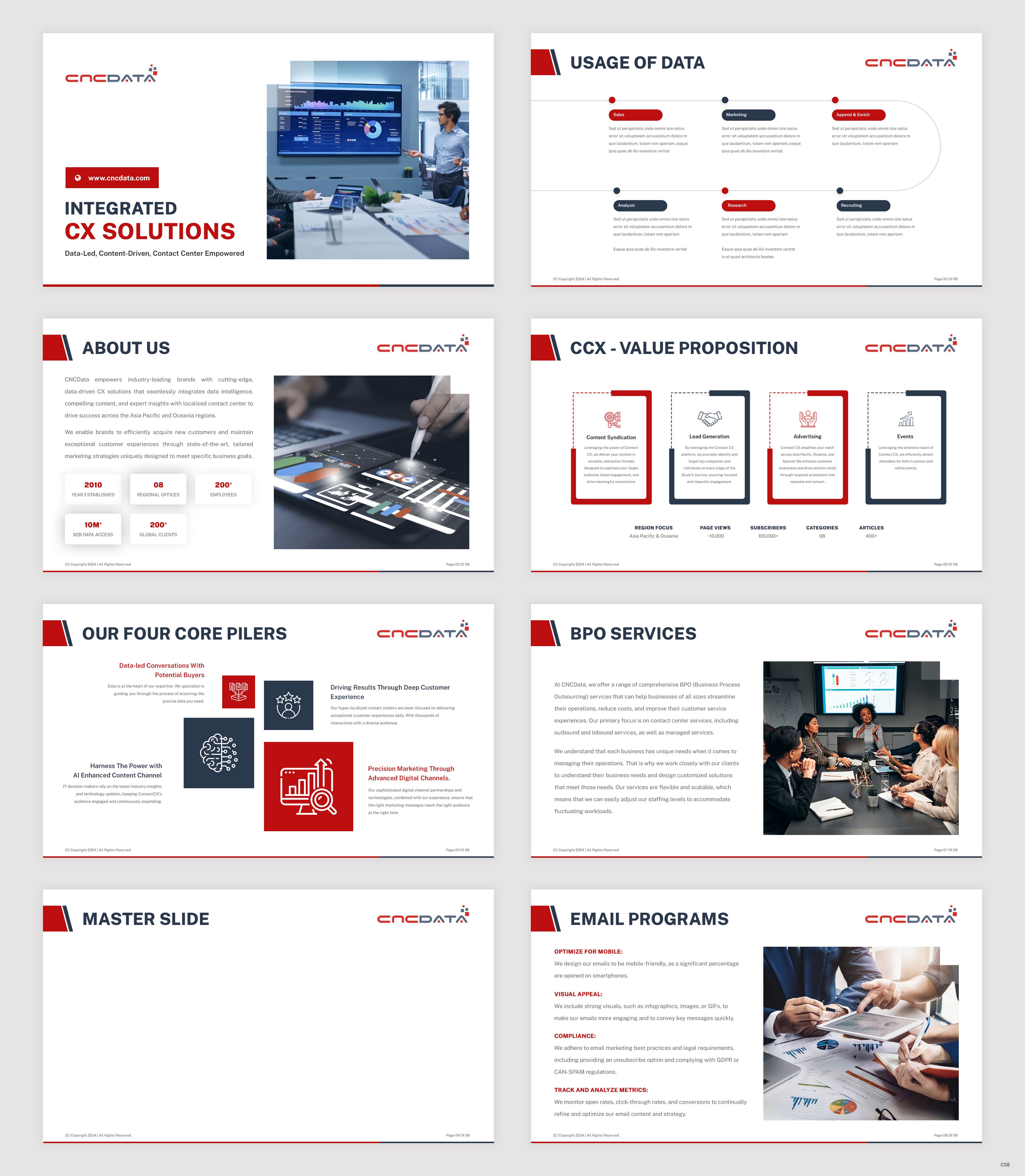 PowerPoint Design by pb for CNCDATA ASIA PTE LTD | Design #33714441