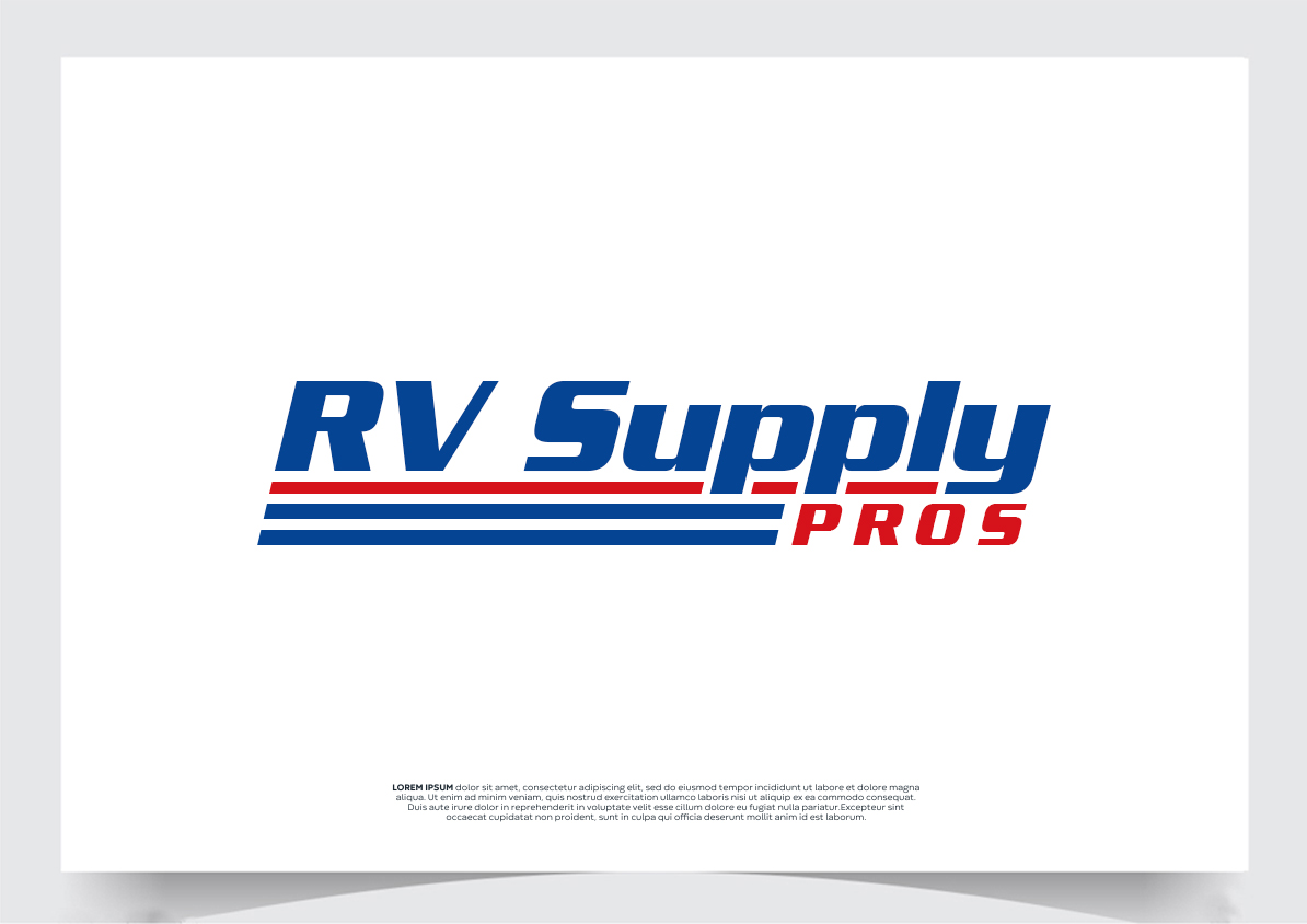 Logo-Design von Rahmina für RV Supply Pros | Design #33697615