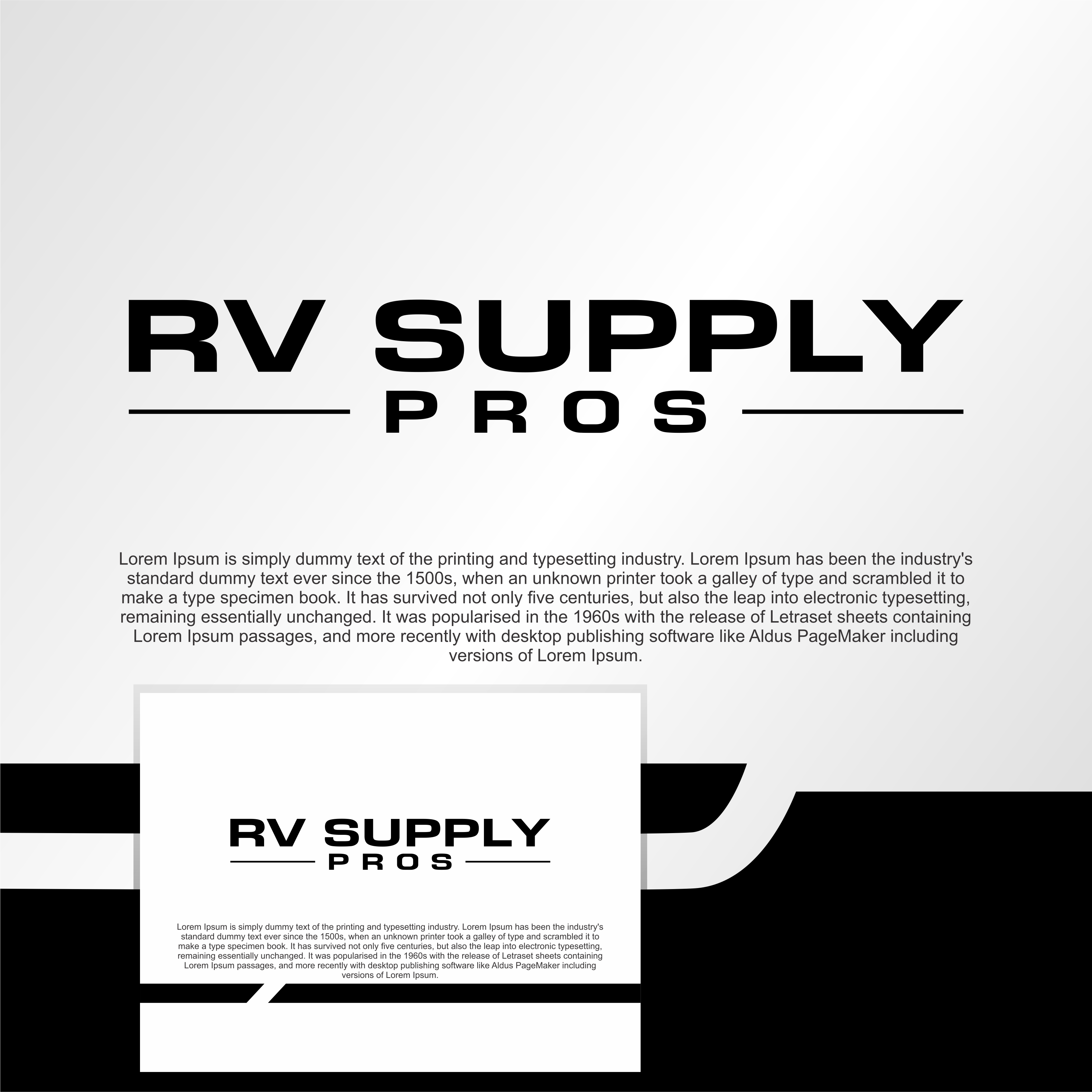 Logo-Design von diego costa für RV Supply Pros | Design #33697326