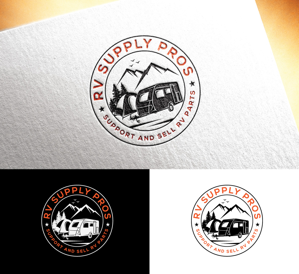 Logo-Design von Dot Design 3 für RV Supply Pros | Design #33696847