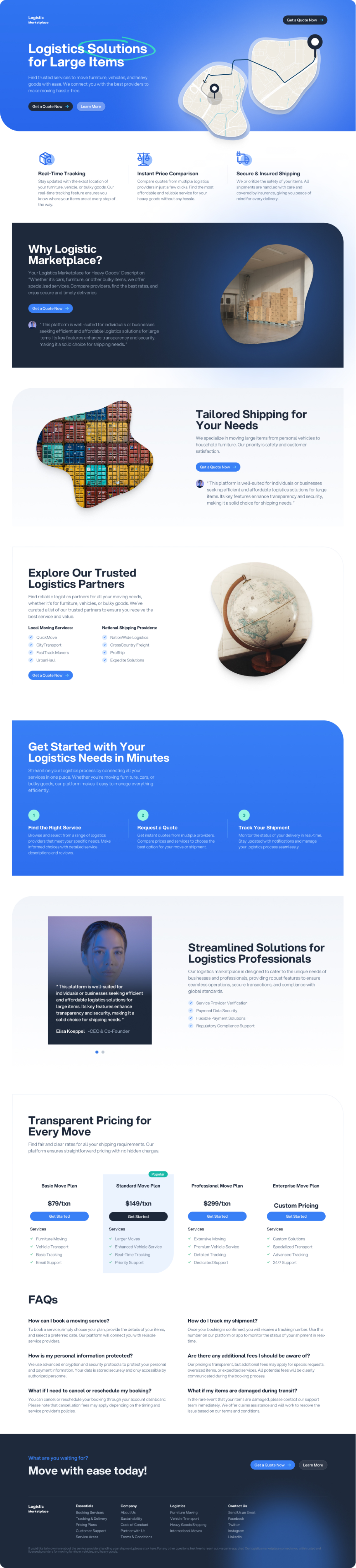 Diseño de Página de Aterrizaje por Taufik H para este proyecto | Diseño #33721525