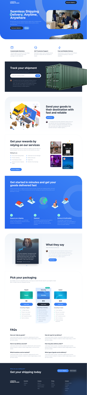 Landing Page Design by Taufik H for this project | Design: #33721686