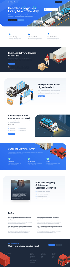 Landing Page Design by Taufik H