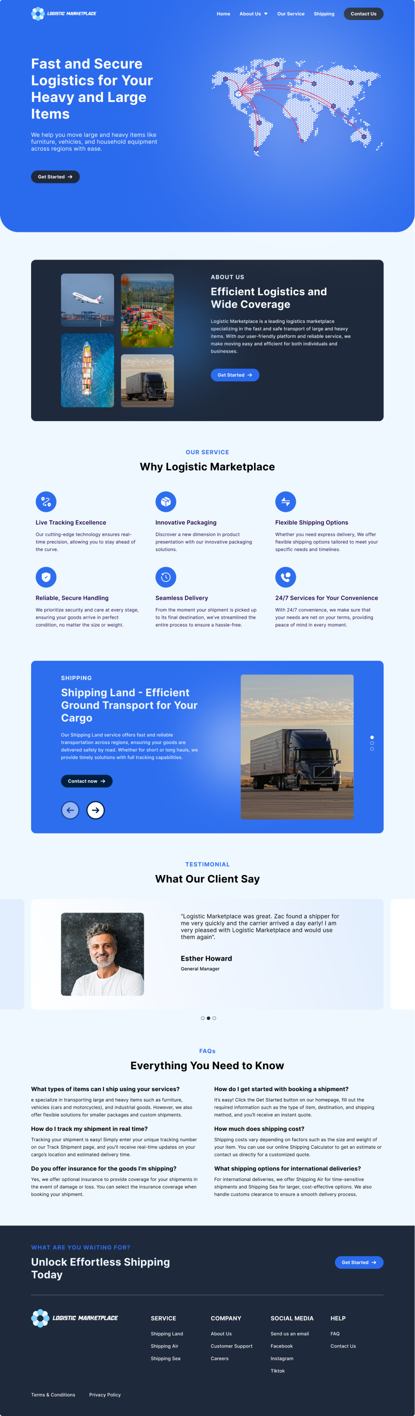 Diseño de Página de Aterrizaje por Taufik H para este proyecto | Diseño #33721894