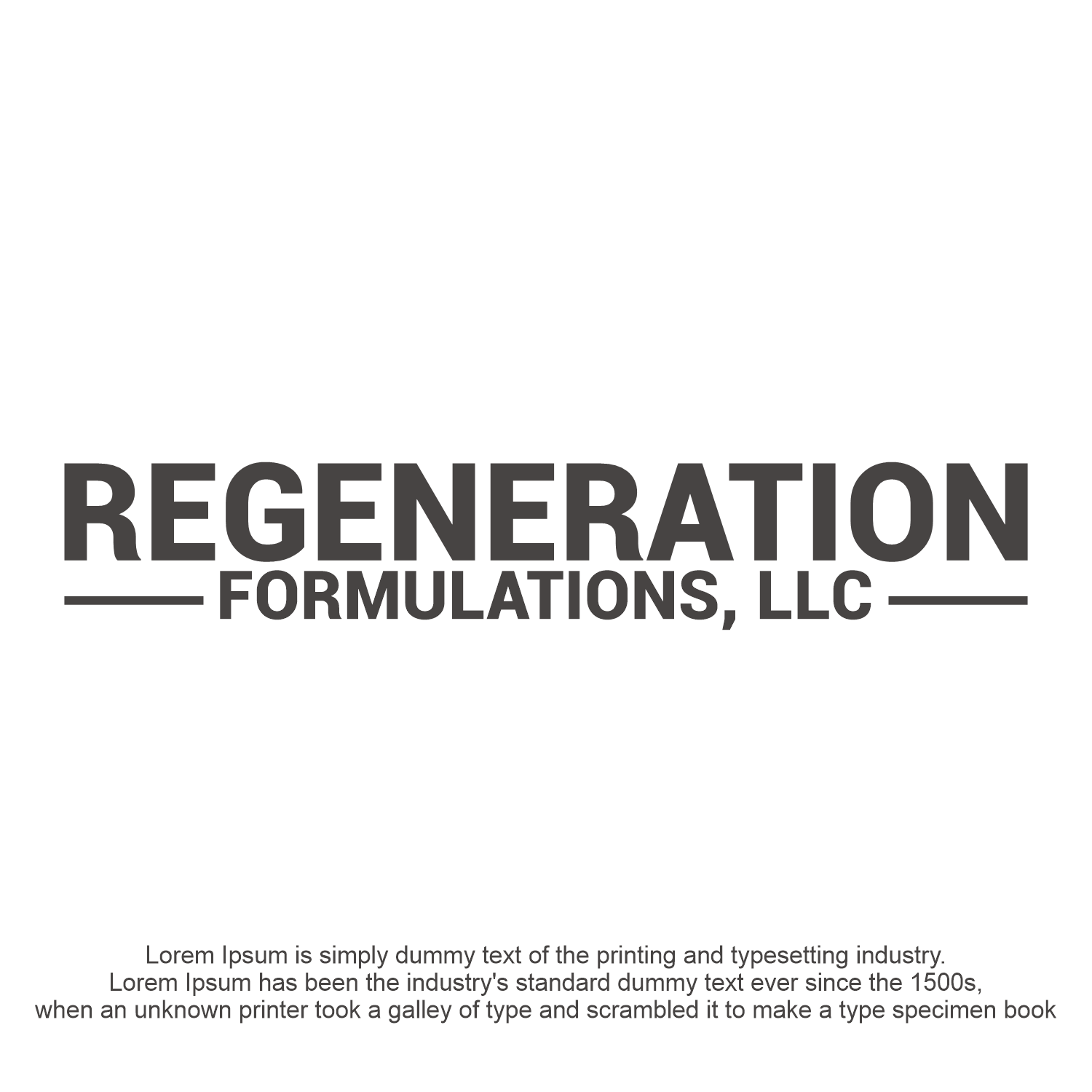 Logo Design by Abigaill_design for Regenerations Formulations, LLC | Design #33704599