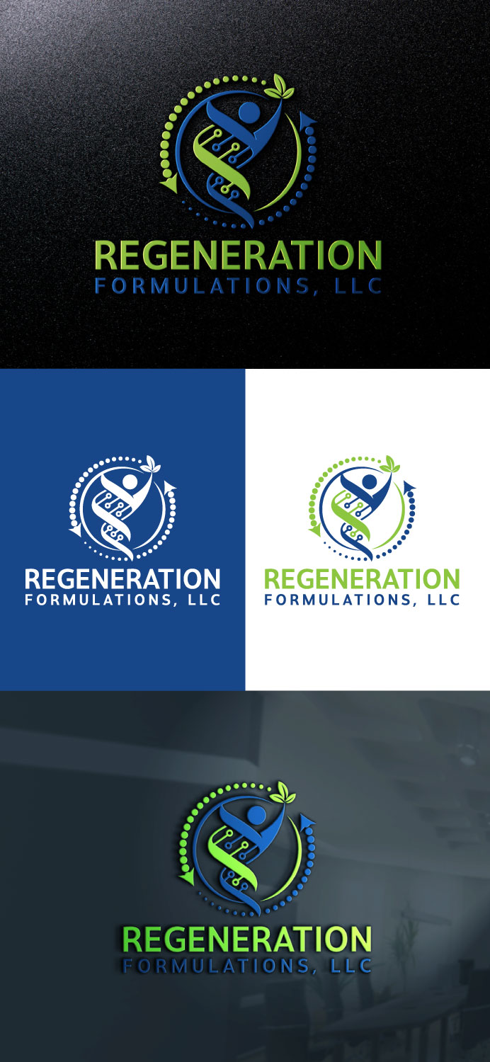 Logo Design by akterkhadijars for Regenerations Formulations, LLC | Design #33701384
