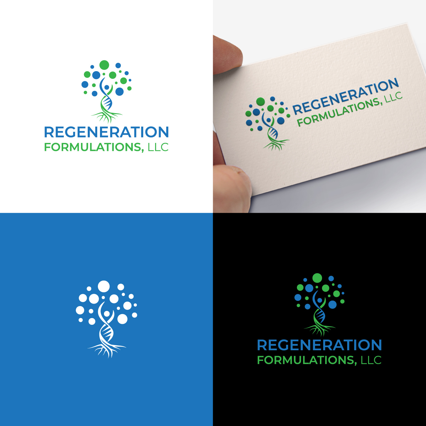 Logo Design by Radsky17 for Regenerations Formulations, LLC | Design #33781947