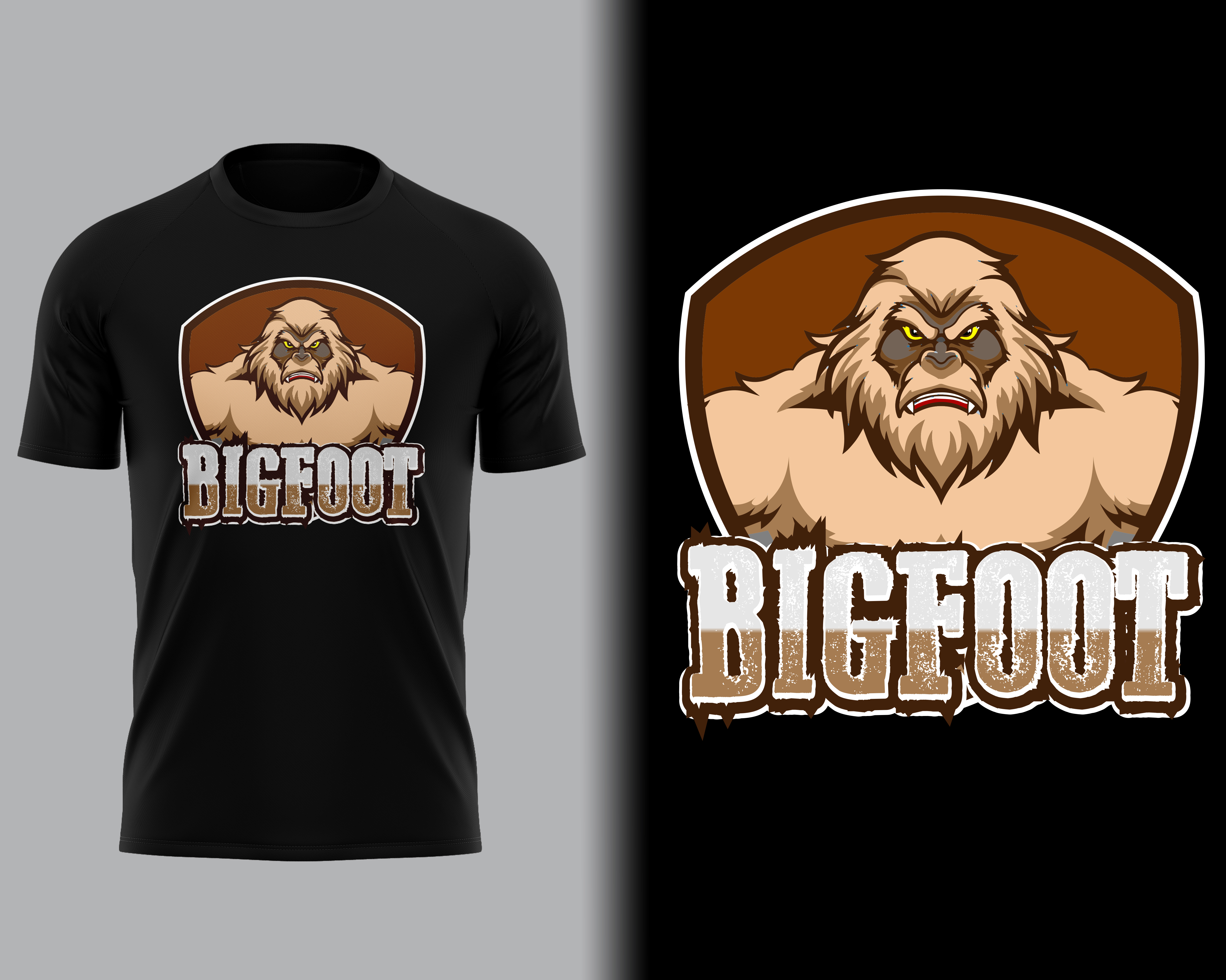 T-shirt Design by tamtama for Big Fut LLC | Design #33721566