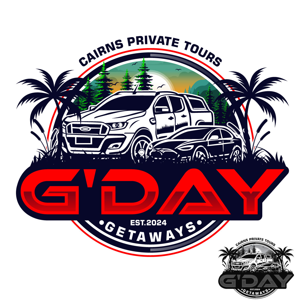 Logo-Design von Suvendu.S für G'Day Getaways  | Design #33745683