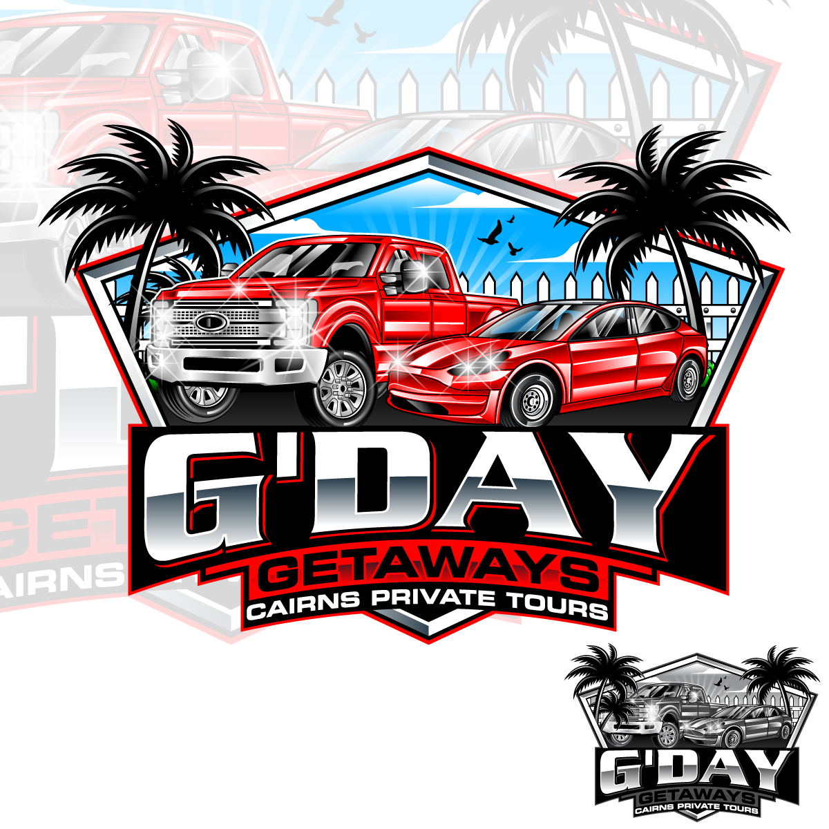 Logo-Design von Suvendu.S für G'Day Getaways  | Design #33745768